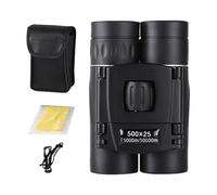 Binocolo compatto: potente binocolo per adulti | binocolo tascabile 500x25 | Binocolo pieghevole portatile | Binocolo esterno per adulti e bambini osservando uccelli