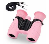 Binocolo compatto Real Optics, strumento didattico per l'osservazione degli uccelli e le avventure all'aria aperta, antiurto, leggero, con