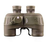 Binocolo con bussola - con coordinate di misurazione 7X50 HD Visione chiara e debole della luce Binocolo professionale impermeabile per l'osservazione degli uccelli Telescopio monoculare da caccia
