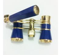 Binocolo da teatro 3x25, binocolo da teatro vintage con manico e catena, mini binocolo compatto for donne e uomini, perfetto for opera, concerti, Broadway, cinema(Azure1)