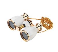 Binocolo da teatro 4X30 Binocolo da teatro rivestito in vetro Retro Binocolo con catena Telescopio Lady Regali 4 colori
