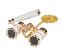 Binocolo da teatro classico, portatile, con manico pieghevole, binocolo ottico in lega con funzione di messa a fuoco , attrezzatura per la visualizzazione delle prestazioni con elegante, per