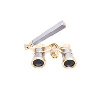 Binocolo da teatro vintage con manico e catena, mini binocolo compatto perfetto per concerti, Broadway, cinema
