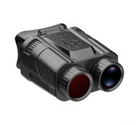 Binocolo digitale 4K per visione notturna con schermo HD da 2 pollici, zoom 28x, batteria ricaricabile da 3600 mAh per osservare la fauna selvatica osservare le stelle avventure all'aperto ABS nero
