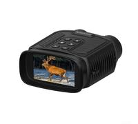 Binocolo digitale per visioni notturne con schermo LCD 4K, batteria ricaricabile da 2500 mAh, ampio schermo da 3", per bird watching e escursionismo (nero 4K)