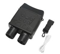 Binocolo digitale R6 con display da 2,4 pollici 1080FHD, visione notturna a infrarossi a 850 nm, nero totale, portata visiva di 300 m.