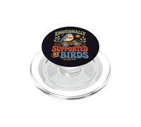 Binocolo divertente per gli amanti degli uccelli retrò per birdwatching PopSockets PopGrip per MagSafe