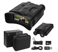 Binocolo for visione notturna 4K Dispositivo 800m Full Dark 8W Infrarossi 10x Occhiali for telescopio digitale for la registrazione video da campeggio Osservare e registrare