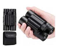 Binocolo K&F CONCEPT 10x25mm Bak-4 IP65 con astuccio