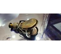 Binocolo nautico piccolo in ottone marino vintage R & J Beck London (finitura anticata)