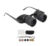 Binocolo Occhiali, Binocolo Professionale da Pesca, Telescopio Ad Alta Definizione Filtri Colorati Regolabili Portatile per Birdwatching Sport Concerti Teatro Opera TV Sight Seeing