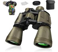 Binocolo per Adulti 20 X 50 Con Smartphone Adapte HD Binocolo Con Obiettivo FMC