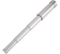 Binocolo per adulti 25x30 HD monoculare, telescopio d'argento pieghevole, telescopio monoculare tascabile impermeabile regolabile push-pull