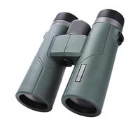 Binocolo per adulti, ad alto ingrandimento, con vetro ED e prisma BAK4, ampio campo visivo, per bird watching, viaggi e osservazione delle stelle, compatto e antiappannamento, in custodia verde (verde