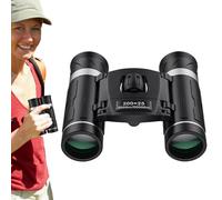 Binocolo per Adulti | Binocolo compatto 200 × 25 HD con Vista Super Luminosa e Ampio - Binocolo impermeabile per sport all'aria aperta, concerti e osservazione degli uccelli, lente BAK4 Prism