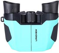 Binocolo per adulti e bambini,Binocolo compatto 10x22,Oculare grande 22 mm Obiettivo prisma FMC BAK4,per viaggi, caccia, concerti e giochi sportivi,Blu