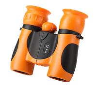 Binocolo per bambini 8X21 ad alta risoluzione Binocolo per bambini Set regalo per ragazzi ragazze Binocolo portatile per bambini per bird watching, escursionismo, caccia, giochi all'aperto arancione