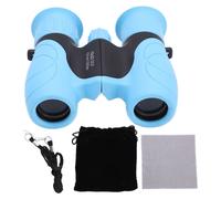 Binocolo per bambini Barhart ad alta risoluzione, telescopio compatto con cordino, ideale per la caccia all'aperto, colore blu. Regalo super a sorpre