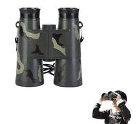 Binocolo per Bambini, Binocolo Compatto, Mimetico Cannocchiale Bambini, Mini Compatto Giocattolo Binocolo, Telescopio per Bambini con Cordino, All'aperto Telescopio Giocattolo per Bambino e Bambina