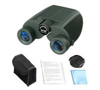 Binocolo per bird watching, portatile, 10 x 25, compatto, per adulti, per navigatori, escursionisti, viaggiatori, appassionati di sport, campeggiatori, , bird watching, escursionismo