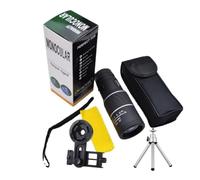 binocolo. Potente telescopio monoculare 16x52 con zoom a doppia focale, prisma monoculare compatto, attrezzatura da caccia e campeggio, nuovo .compatto(Set)