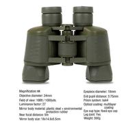 Binocolo professionale HD 50x50 per caccia, compatibile con binocoli da campeggio e attività all'aperto, con telemetro a coordinate.