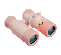 Binocolo rosa pronto per l'avventura, super ingrandimento 10x, leggero e antiurto, ottiche ottimizzate per una visione cristallina, impermeabile e