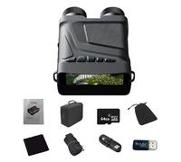 Binoculari di visione 4K, binocolo di visione per adulti - Binoculari 4K regolabili a 5 geni - Torcia da 3 pollici Grande schermo Occhiali di visibilità migliorati Imaging di precisione