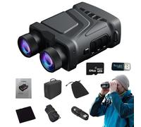 Binoculari di visione 4K, Binocolo per Adulti Design regolabile 5 geni,Full Display HD Torcia Elettrica con Grande Schermo 3 Pollici