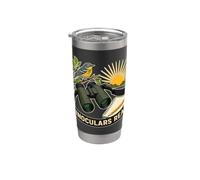 BINOCULARS READY Birdwatching e appunti sul campo Bicchiere termico in acciaio inox doppia parete