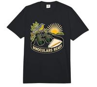 Binoculars Ready Birdwatching e Appunti sul Campo Comfort Colors Adult Heavyweight T-Shirt