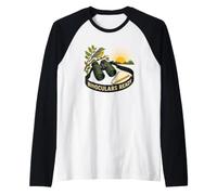 Binoculars Ready Birdwatching e Appunti sul Campo Maglia con Maniche Raglan