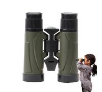 Binoculars Toy, Educational Boys Binoculars with Whistle and Compass, Durable Kids Toys, Portable Science Toys for Camping, Bird Watching, Outdoor Activities, 12.7x5x15.5cm