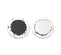 BinPhorm Gancio Borsa da Tavolo,2 PCS Appendi Borse Portatile Gancio per Borsetta Antiscivolo Appendi Borsa in Alluminio Pieghevole AntiGraffio Appendiborsa Scrivania