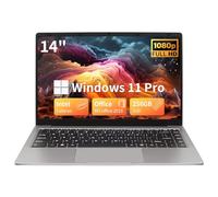 BINTEC Notebook Ultrabook sottile e leggero da 14 pollici (solo 1,25 kg), Celeron N4100 DDR4,1920 x 1080 IPS, Win 11 Pro/Office 2019 ad alte prestazioni per principianti, 2 × USB 3.0, mini HDMI