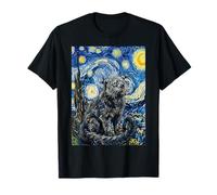Binturong Van Gogh Notte Stellata Pittura Maglietta