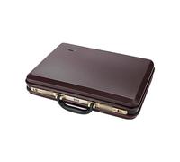 BINWAN Suitcase Casella portatile for password, valigetta, casella dati for documenti, casella for strumenti, scatola da viaggio for imbarco, valigia for contanti (Color : Red, Size : 20in)