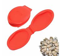 binxliuxo Silicone Oyster Shucking Hand Clip Oyster Shucker Shellfish Opener Kitchen Tool for Seafood Oyster Knives Opener Shellfish Shucker Great for Clams and Scallops (2PCS)