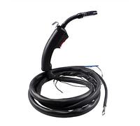 Binzel 14Ak - Torcia per saldatura, accessori per saldatrice MIG, saldatura, brasatura, torcia per saldatura, 2 m