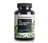 Bio Ashwagandha KSM 66 Alto Dosaggio 180 Capsule Ashwagandha Bio Certificata