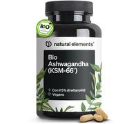 Bio Ashwagandha KSM 66 Alto Dosaggio 180 Capsule Ashwagandha Bio Certificata