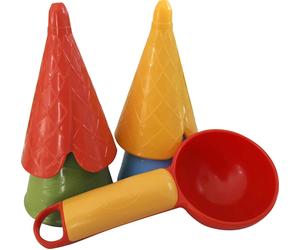 BIO by GOWI - Set di Formine per Gelato di Sabbia - 1 set