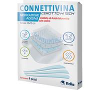 BIO + Cerotto Connettivina Hitech 10 X 10 Cm 4 Pezzi