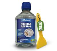bio-Chem - Rimuovi Colla e Etichette 500ml con Raschietto - Alternativa all'acetone - Materiali per rimozione Adesivi - Rimuove residui di Etichette, Colla Extra Forte