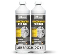 bio-chem Smacchiatore per macchie d'olio da 2L, per pietra e calcestruzzo | Smacchiatore concentrato per macchie d'olio su pietra, asfalto, vialetti, garage e terrazzi