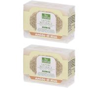 Bio Essenze Sapone Naturale Amido Di Riso 2x100 g