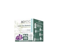 Bio-Etyc, Organic Skincare, Crema Viso Idratante, con Estratto di Iris e Viola Biologici, Per Pelli da Normali a Grasse, Idratazione intensa e Prolungata, 50ml