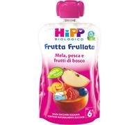 Frutta frullata Mela pesca Frutti di Bosco 90g