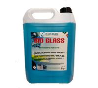 Bio Glass Pronto all'uso Detergente Lavavetri per Auto Uso Professionale 5 Kg