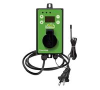 Bio Green, Termostato digitale, con funzione duale, colore: Verde